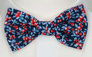BACCARINO Navy blue pajarita