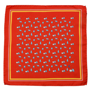POLARICORDO Red pañuelo de bolsillo