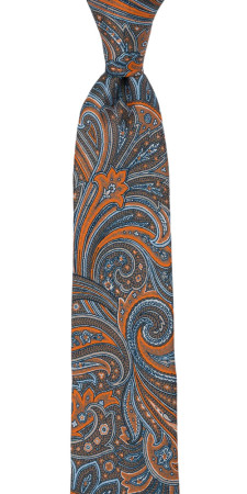 PRINCIPESCO Orange corbata delgada