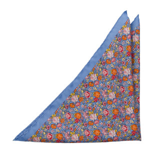 VIVIDIUM Blue/Orange pañuelo de bolsillo