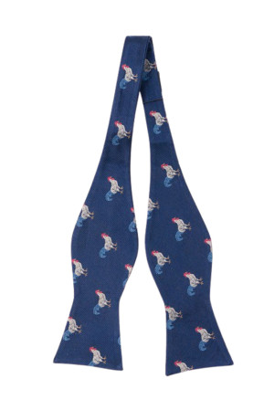 ADOODLEDOO Blue pajarita sin atar