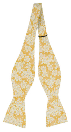 AFFECTIONATE YELLOW pajarita sin atar