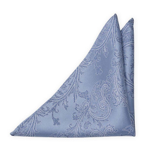 AISLEWALKER Dusty blue pañuelo de bolsillo