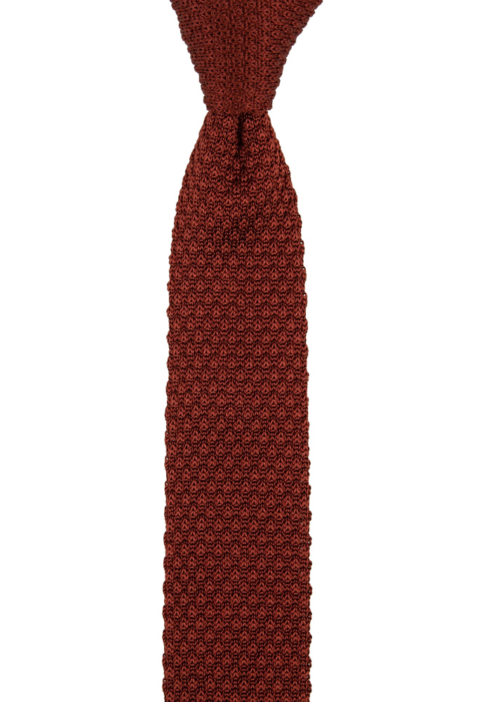 ALLURING COPPER corbata delgada