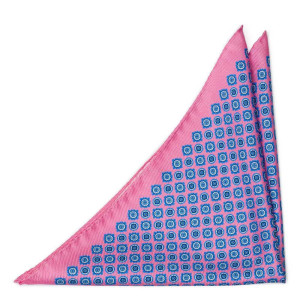ARAZZO Pink pañuelo de bolsillo