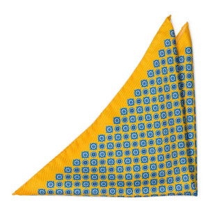 ARAZZO Yellow pañuelo de bolsillo