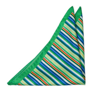 ARCOBALENO Green pañuelo de bolsillo