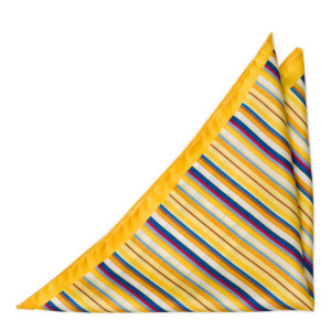 ARCOBALENO Yellow pañuelo de bolsillo