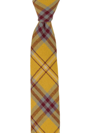 ATTACHED YELLOW corbata delgada