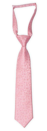 AUGURI Pale pink corbata pequeña pre-atada niño