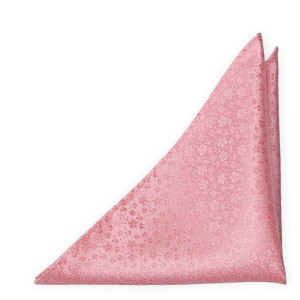 AUGURI Pale pink pañuelo de bolsillo