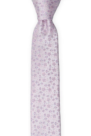 AUGURI Pale purple corbata para niños medianos