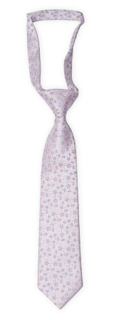 AUGURI Pale purple corbata pequeña pre-atada niño