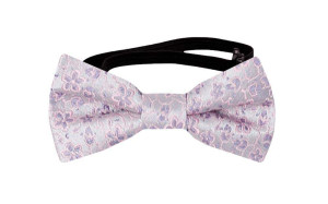 AUGURI Pale purple pajarita bebé