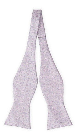 AUGURI Pale purple pajarita sin atar