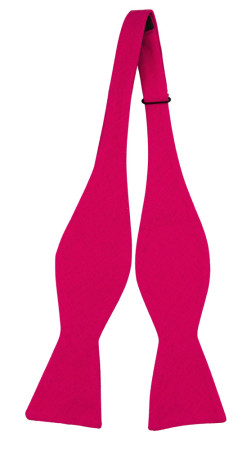 BASKETVEIL Hot pink pajarita sin atar