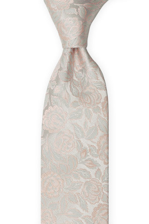 BESTMAN Silver blush corbata