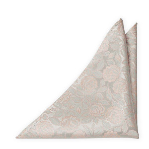 BESTMAN Silver blush pañuelo de bolsillo