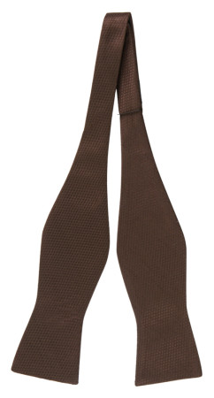 BIRDSEYE BROWN pajarita sin atar