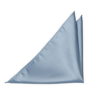 BIRDSEYE Dusty blue pañuelo de bolsillo