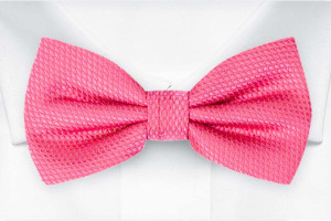 BIRDSEYE Hot pink pajarita