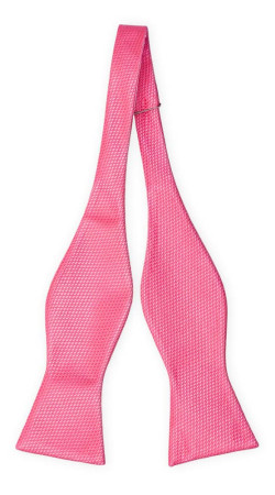 BIRDSEYE Hot pink pajarita sin atar