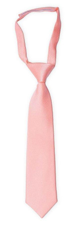 BIRDSEYE Pale pink corbata pequeña pre-atada niño