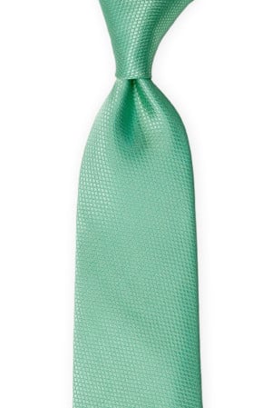 BIRDSEYE Seafoam turquoise corbata