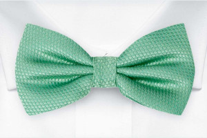 BIRDSEYE Seafoam turquoise pajarita