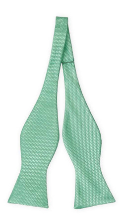 BIRDSEYE Seafoam turquoise pajarita sin atar