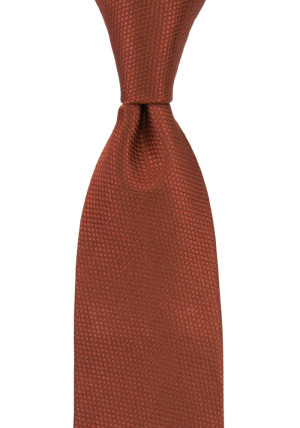BIRDSEYE TERRACOTTA corbata