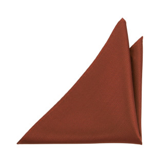 BIRDSEYE TERRACOTTA pañuelo de bolsillo