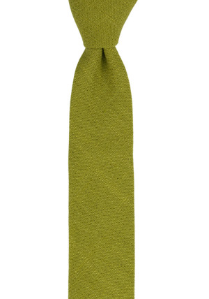 BITTERSWEET Green corbata delgada