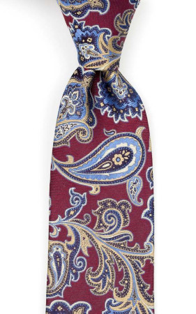 BOFFOLA Dark red corbata