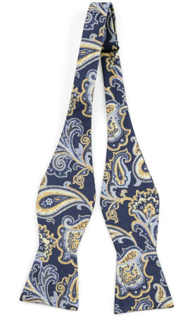 BOFFOLA Navy pajarita sin atar
