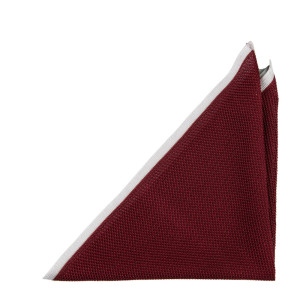 BREAKTHEYARN MAROON pañuelo de bolsillo