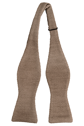 CHILLA Beige pajarita sin atar