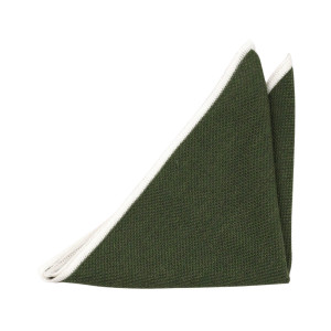 CHILLA Green pañuelo de bolsillo