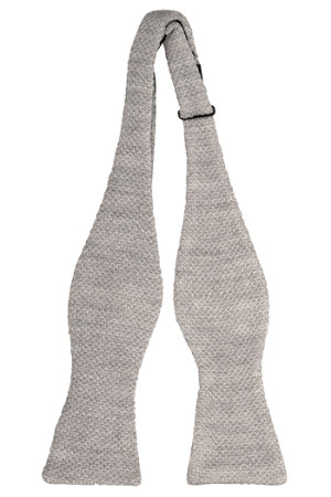 CHILLA Grey pajarita sin atar
