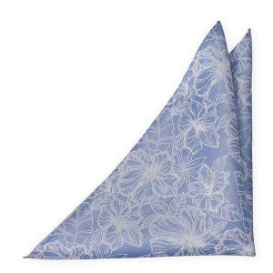 CORSAGE Sky blue pañuelo de bolsillo
