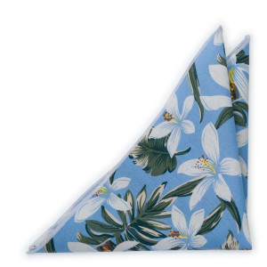 CRIBABY Light blue pañuelo de bolsillo