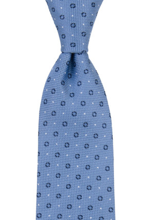 DELICATEDOT LIGHT BLUE corbata
