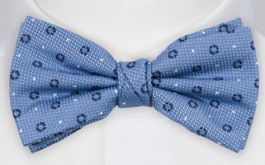DELICATEDOT LIGHT BLUE pajarita