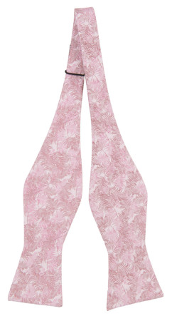 DONOTLEAFME PINK pajarita sin atar