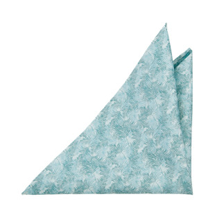 DONOTLEAFME TURQUOISE pañuelo de bolsillo