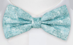 DONOTLEAFME TURQUOISE pajarita