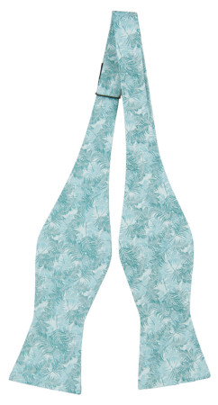 DONOTLEAFME TURQUOISE pajarita sin atar
