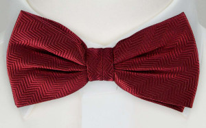 DRUMMEL DARK RED pajarita atada