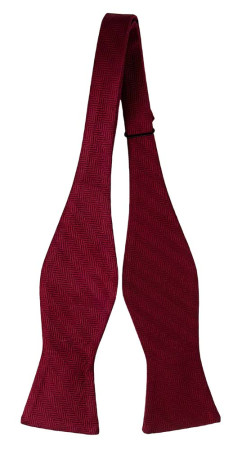DRUMMEL DARK RED pajarita sin atar