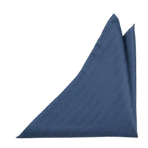 DRUMMEL SLATE BLUE pañuelo de bolsillo